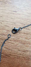 Load image into Gallery viewer, Rebecca Overmann 14K/Oxidized Sterling Silver Sapphire Necklace