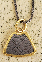 Load image into Gallery viewer, Prehistoric Works Calligraphy Talisman Necklace