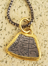 Load image into Gallery viewer, Prehistoric Works Calligraphy Talisman Necklace