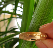 Load image into Gallery viewer, Rebecca Overmann 14K Gold "The Crater Line" Band