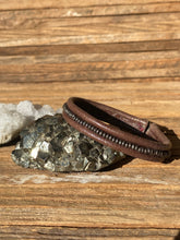 Load image into Gallery viewer, Chan Lulu Sterling Silver & Leather Bracelet