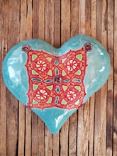 Load image into Gallery viewer, Laurie Pollpeter Eskenazi Ceramic Hanging Heart (Medium)