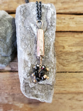 Load image into Gallery viewer, Rebecca Overmann 14K/18K Pendant Black Diamond Necklace