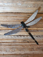 Load image into Gallery viewer, Running Rock Art Steel Dragonfly (Large)
