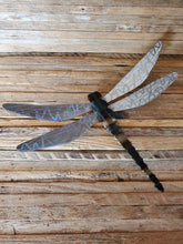 Load image into Gallery viewer, Running Rock Art Steel Dragonfly (Large)