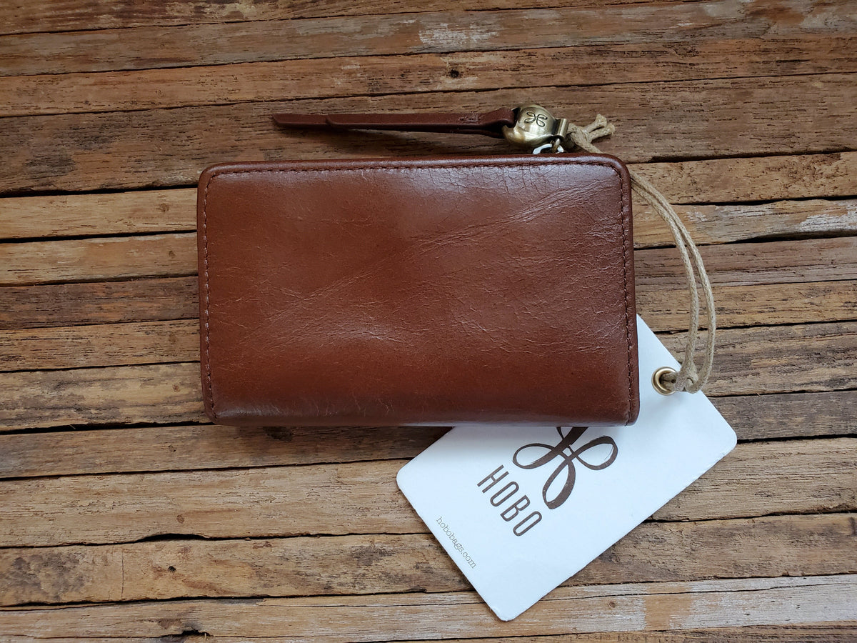 HOBO "Dart" Small Wallet in Woodlands A Thousand Faces