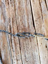 Load image into Gallery viewer, Prehistoric Works 24K/Oxidized Sterling Silver Dinosaur Egg Necklace