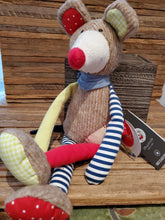 Load image into Gallery viewer, Sigikid Patchwork Sweety Stuffed Animals (Various)