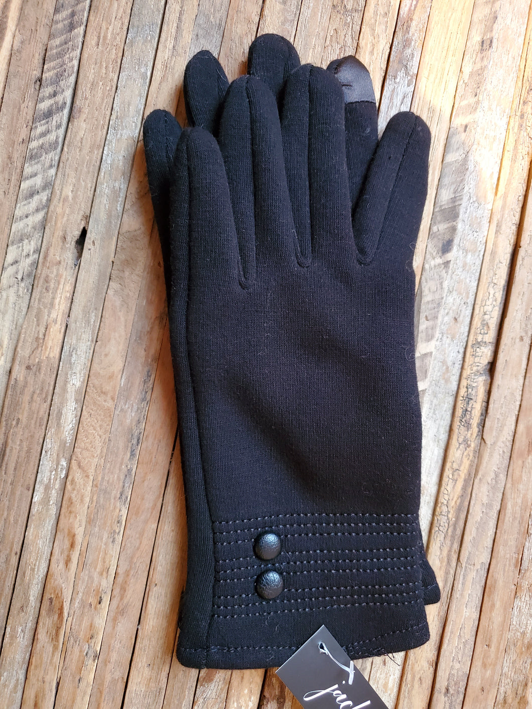 Double Button Fleece Gloves
