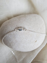 Load image into Gallery viewer, April Birthstone Sterling Silver Necklace (Diamond)