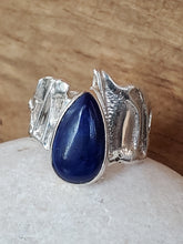 Load image into Gallery viewer, Crenshaw Jewelers Lapis Sterling Silver Ring

