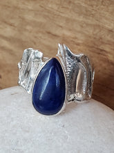 Load image into Gallery viewer, Crenshaw Jewelers Lapis Sterling Silver Ring
