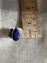 Load image into Gallery viewer, Crenshaw Jewelers Lapis Sterling Silver Ring
