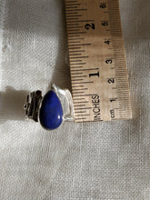 Load image into Gallery viewer, Crenshaw Jewelers Lapis Sterling Silver Ring