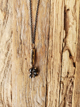 Load image into Gallery viewer, Rebecca Overmann 14K/18K Pendant Black Diamond Necklace