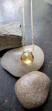 Load image into Gallery viewer, November Birthstone Gold-Filled Necklace (Citrine)