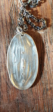Load image into Gallery viewer, Rebecca Overmann Sterling Silver Oval Pendant Diamond Necklace
