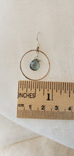 Load image into Gallery viewer, Simon &amp; LuLu Aquamarine ER (sterling silver)
