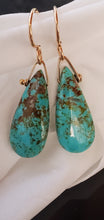 Load image into Gallery viewer, ATF turquoise gold filled er
