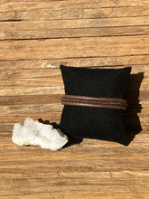 Load image into Gallery viewer, Chan Lulu Sterling Silver & Leather Bracelet