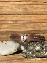 Load image into Gallery viewer, Chan Lulu Sterling Silver & Leather Bracelet