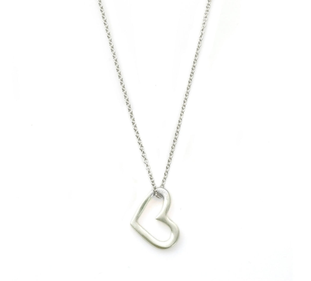 Philippa Roberts Small Open Heart Necklace