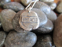 Load image into Gallery viewer, Simon &amp; LuLu Swirl &quot;Peace&quot; Necklace
