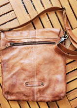 Load image into Gallery viewer, Bed Stu &quot;Jack&quot; Tan Rustic Leather Bag
