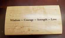 Load image into Gallery viewer, Mikutowski Possibility Box - Wisdom, Courage, Strength, Love
