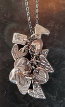 Load image into Gallery viewer, Simon &amp; LuLu 12 hearts fine silver Necklace
