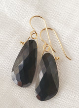 Load image into Gallery viewer, Simon &amp; Lulu Black Spinel earrings
