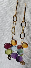 Load image into Gallery viewer, Simon &amp; Lulu Multi-Gemstone gold filled er
