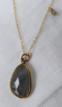 Load image into Gallery viewer, Simon &amp; LuLu labradorite and diamond nk
