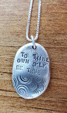 Load image into Gallery viewer, Simon &amp; LuLu To Thine Own Self Be True Pendant
