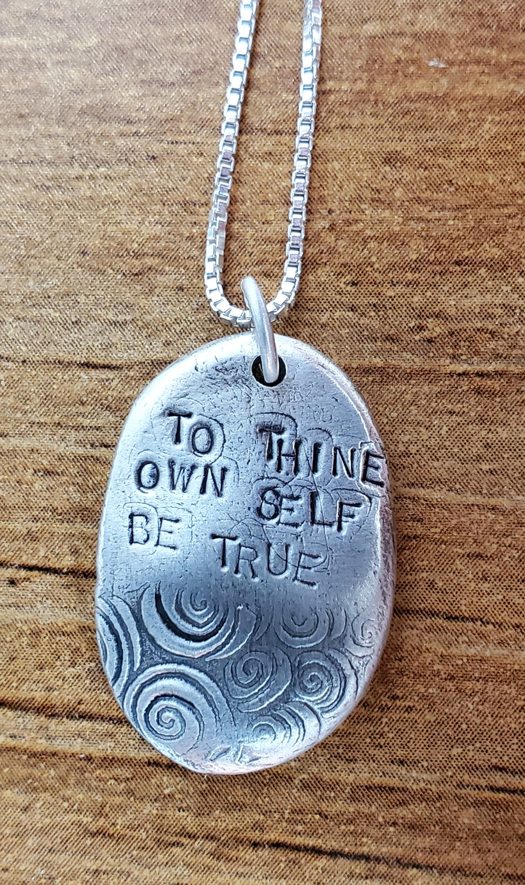 Simon & LuLu To Thine Own Self Be True Pendant