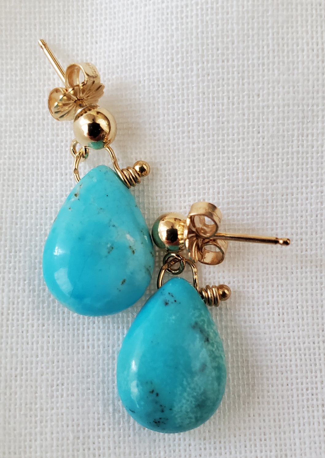 Simon & LuLu Turquoise post earrings