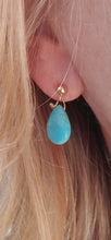 Load image into Gallery viewer, Simon &amp; LuLu Turquoise post earrings
