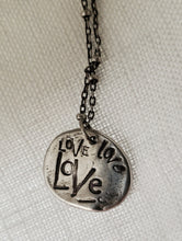 Load image into Gallery viewer, Simon &amp; LuLu LoVe, LoVe, love Pendant
