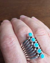 Load image into Gallery viewer, Turquoise Sterling Silver Ring
