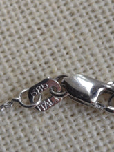 Load image into Gallery viewer, 14K white gold diamond necklace

