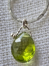 Load image into Gallery viewer, August Birthstone Peridot Sterling Silver Nk
