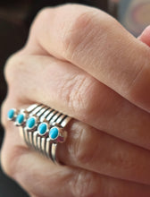 Load image into Gallery viewer, Turquoise Sterling Silver Ring
