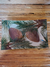 Load image into Gallery viewer, Pinecone Tempered Glass Plate/Dish
