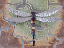 Load image into Gallery viewer, Running Rock Art Steel Dragonfly (Large)
