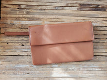 Load image into Gallery viewer, HOBO &quot;Fuse&quot; Wristlet Clutch in Toffee
