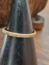 Load image into Gallery viewer, Adel Chefridi 18K Yellow Gold Diamond Band
