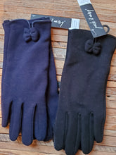 Load image into Gallery viewer, Bow Fleece Gloves
