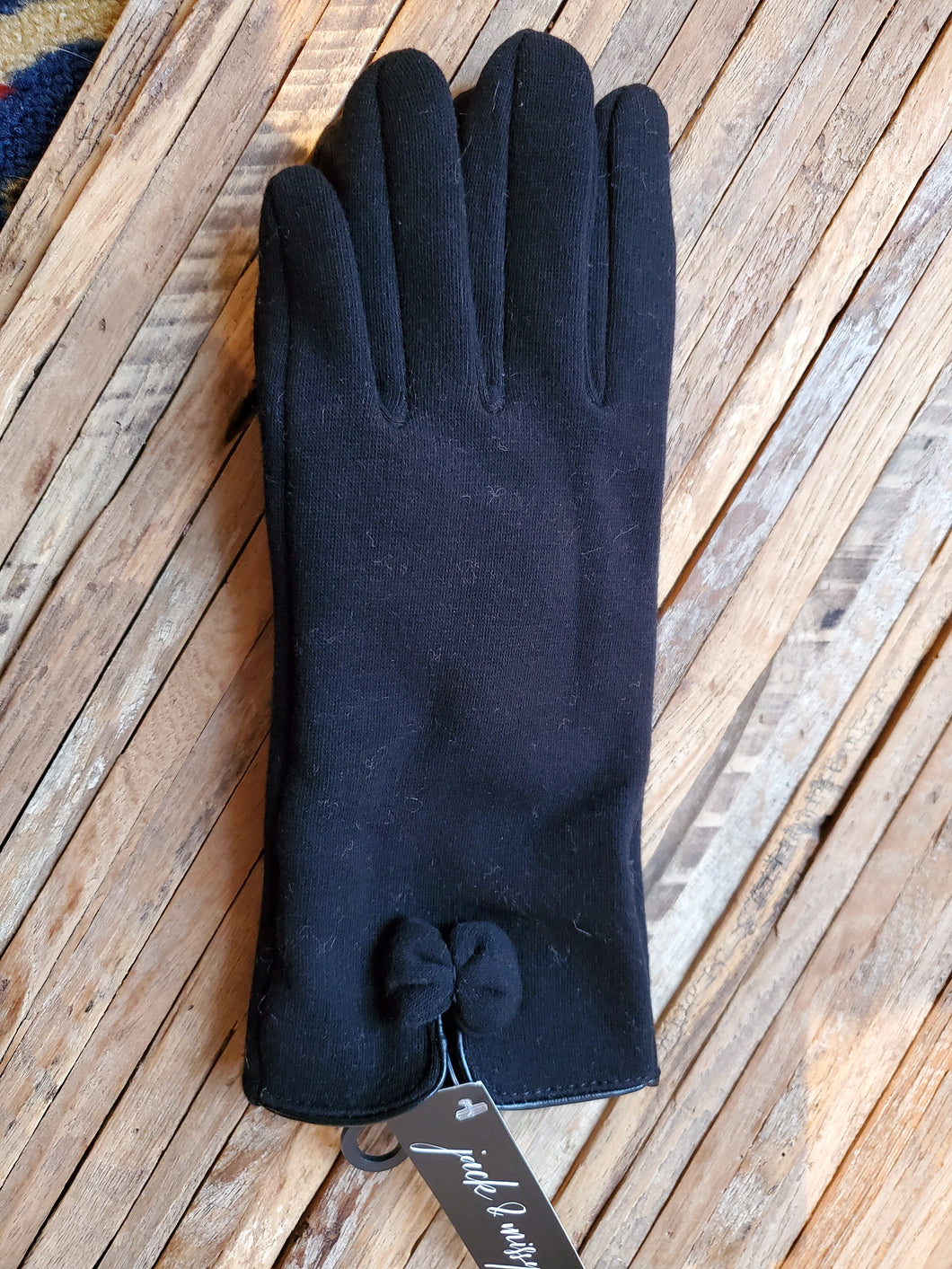 Bow Fleece Gloves