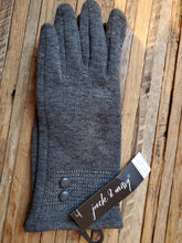 Load image into Gallery viewer, Double Button Fleece Gloves
