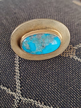 Load image into Gallery viewer, Turquoise Vermeil Ring
